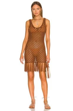 Summer 2022 Wallace Fringe Mini Dress Dresses