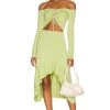 Summer 2022 Aarika Off Shoulder Midi Dress NEW