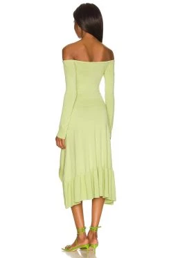 Summer 2022 Aarika Off Shoulder Midi Dress NEW