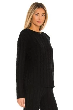 Resort 2020 Cashmere Cable Knit Crew Sweater