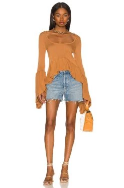 Summer 2022 Domenico Ruffle Sweater