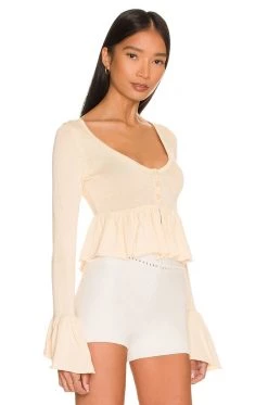 Summer 2022 Alnita Ruffle Cardigan