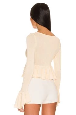 Summer 2022 Alnita Ruffle Cardigan