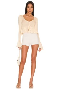 Summer 2022 Alnita Ruffle Cardigan