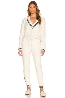 Holiday 2021 Ciao Cable Drawstring Pant