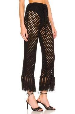 Spring 2022 Bottoms Zene Fringe Pant