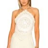 Summer 2022 Tops Valo Crochet Halter Top